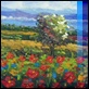 Dipinti ad Olio -  - Campo fiorito