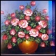 Dipinti ad Olio - - Vaso con fiori