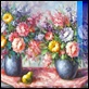 Dipinti ad Olio - - Vasi con fiori