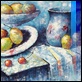 Dipinti ad Olio - - Composizione di frutta