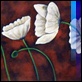 Dipinti ad Olio - - Fiori bianchi