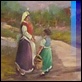 Dipinti ad Olio - - Salvatore Savino "Contadine"