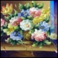 Dipinti ad Olio - - Vaso con fiori