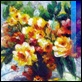 Dipinti ad Olio - - Vaso con fiori