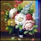 Dipinti ad Olio -  - Vaso con fiori