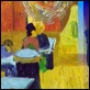 Dipinti ad Olio - - da V. Van Gogh "Caffè di notte"