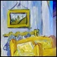 Dipinti ad Olio - - da V. Van Gogh "La camera da letto"