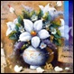 Dipinti ad Olio - - Vaso con fiori