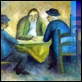 Dipinti ad Olio - - Paolo Tirinnanzi "La partita a carte"