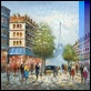 Dipinti ad Olio - - Tour Eiffel