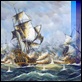 Dipinti ad Olio - - Battaglia navale