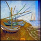 Dipinti ad Olio - - da V. Van Gogh "Barche"