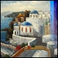 Dipinti ad Olio - - Santorini
