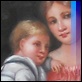 Dipinti ad Olio - - Mamma con bambina